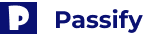 Passify with the logo in a purple color